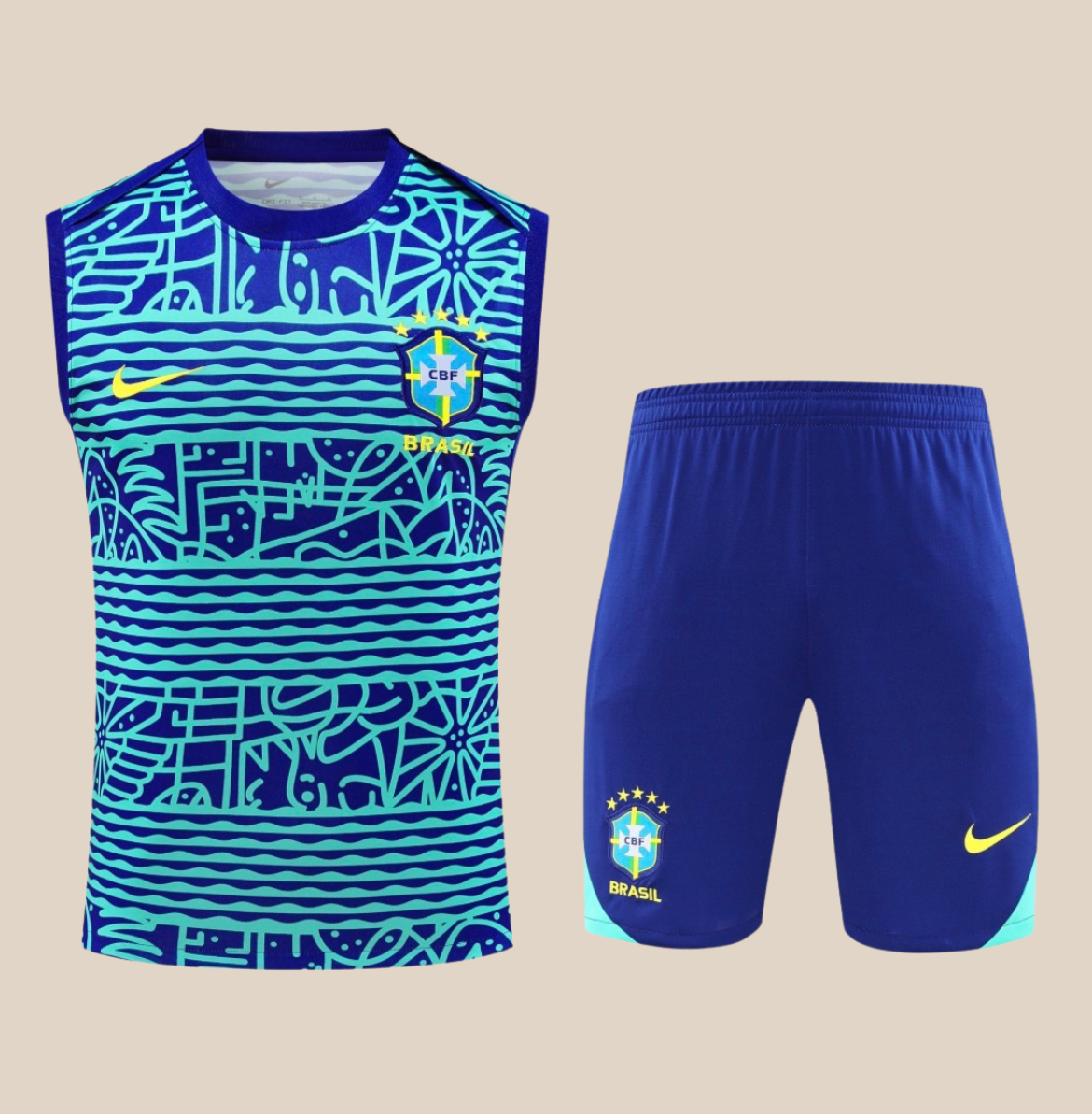 Set Canotta Brasile