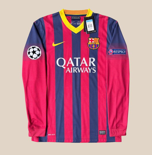 Maglia Barcellona 2013/2014 Maniche Lunghe